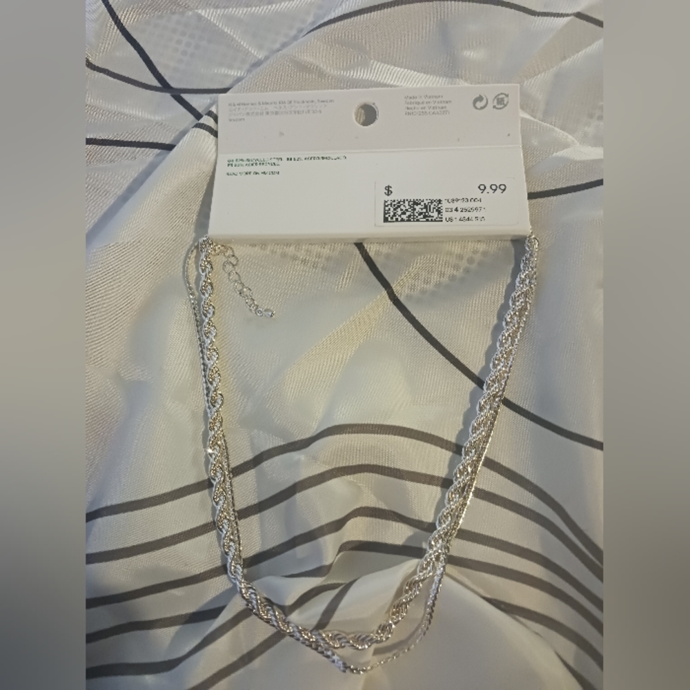 Silver necklace